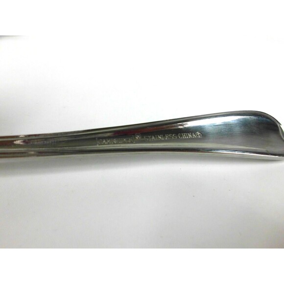 Cambridge Allure Stainless Flatware Tablespoons Large Spoons 7.5 Inch Lot of 4 - Picture 4 of 4